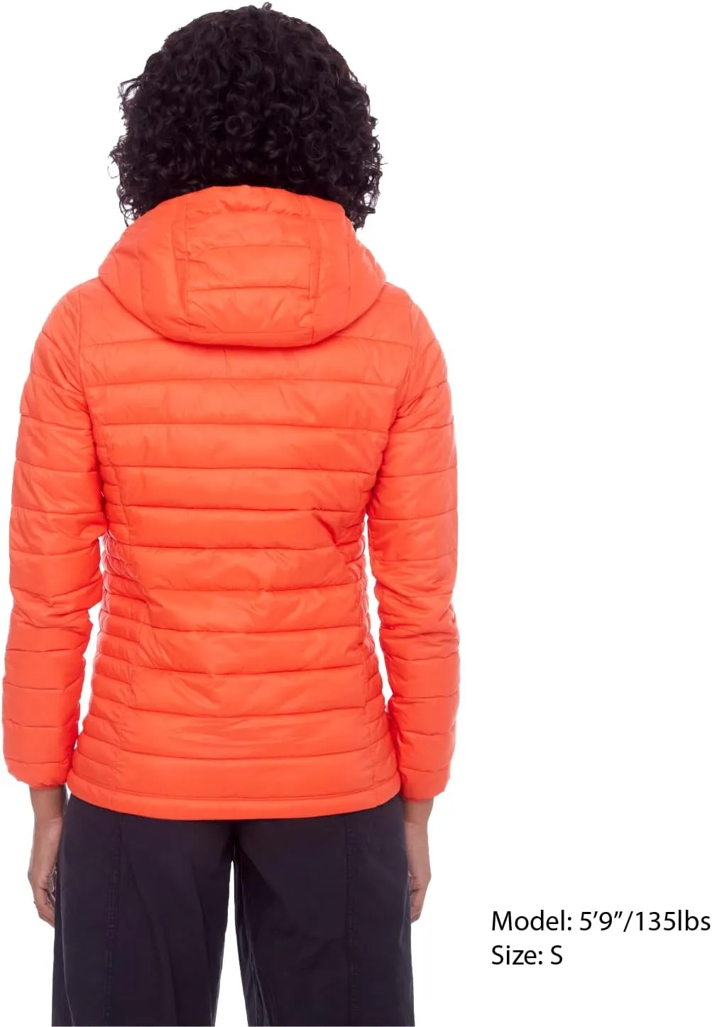 ALPINE NORTH Yoho Womens Vegan Down Packable Puffer-Lightweight, Weather-Resistant Jacket With Hood For Women with Carry Bag