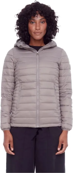 ALPINE NORTH Yoho Womens Vegan Down Packable Puffer-Lightweight, Weather-Resistant Jacket With Hood For Women with Carry Bag