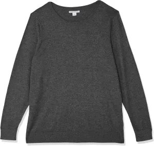 Amazon Essentials Women's Long-Sleeve Lightweight Crewneck Sweater (Available in Plus Size)