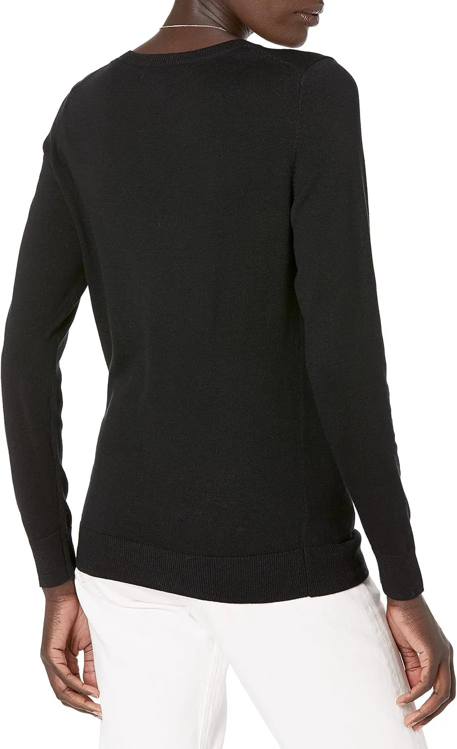 Amazon Essentials Women's Long-Sleeve Lightweight Crewneck Sweater (Available in Plus Size)
