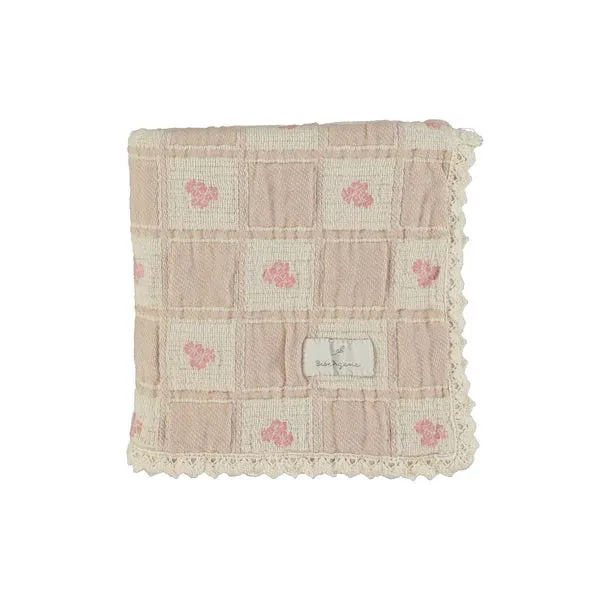 Baby Blanket | Patchwork | Sand Blooms | Bebe Organic  | SS25