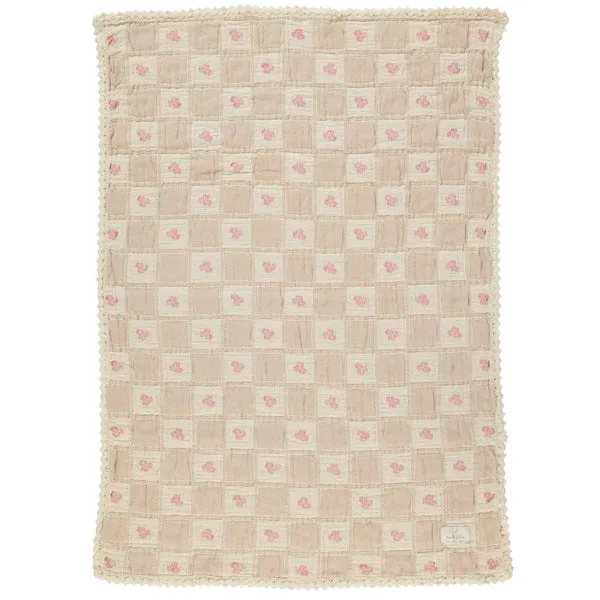 Baby Blanket | Patchwork | Sand Blooms | Bebe Organic  | SS25
