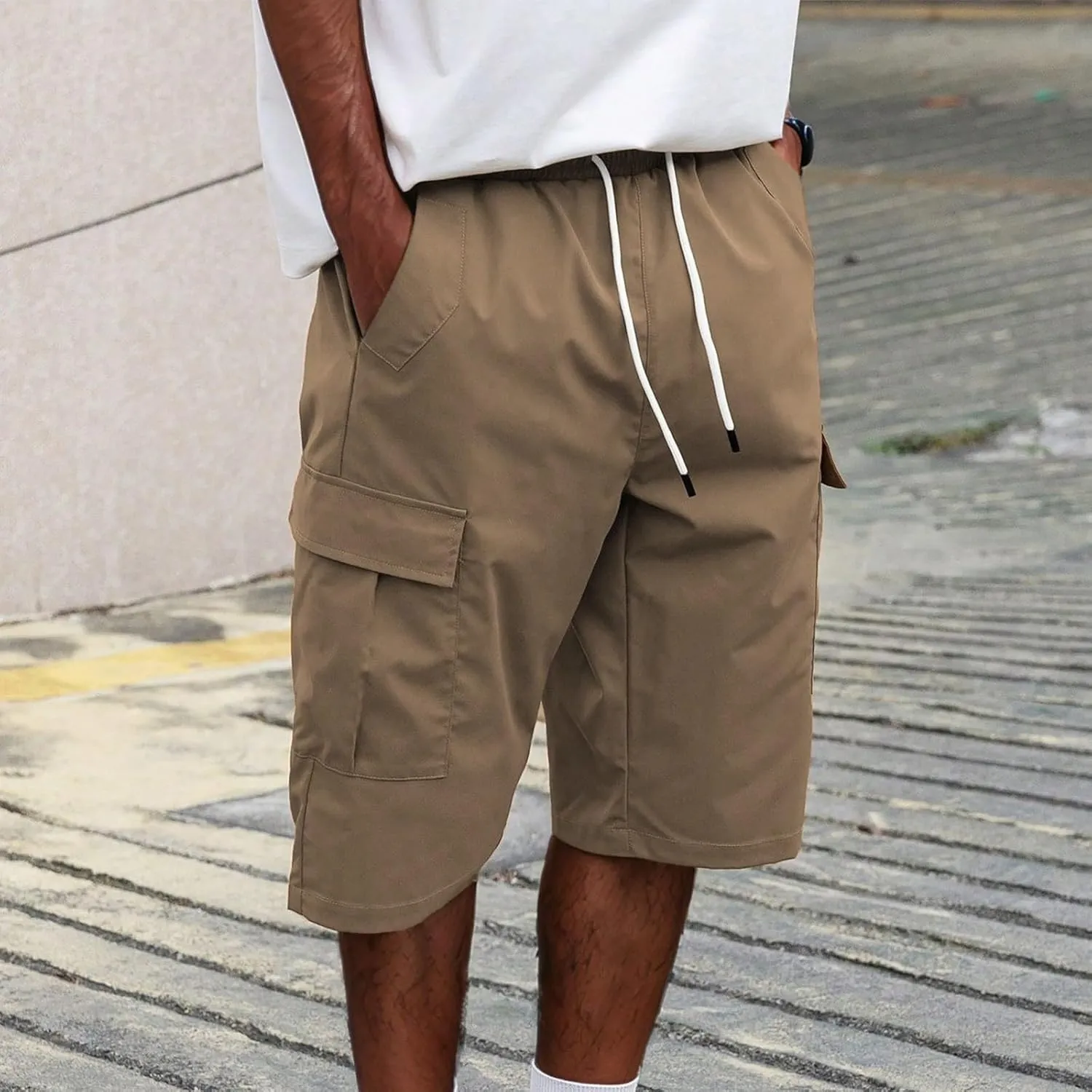 Cargo Sweatpants for Men Slacks Hiking Beach Stretch Joggers Thermal Slim Fit Body Yoga Wide Leg Leather Basketball