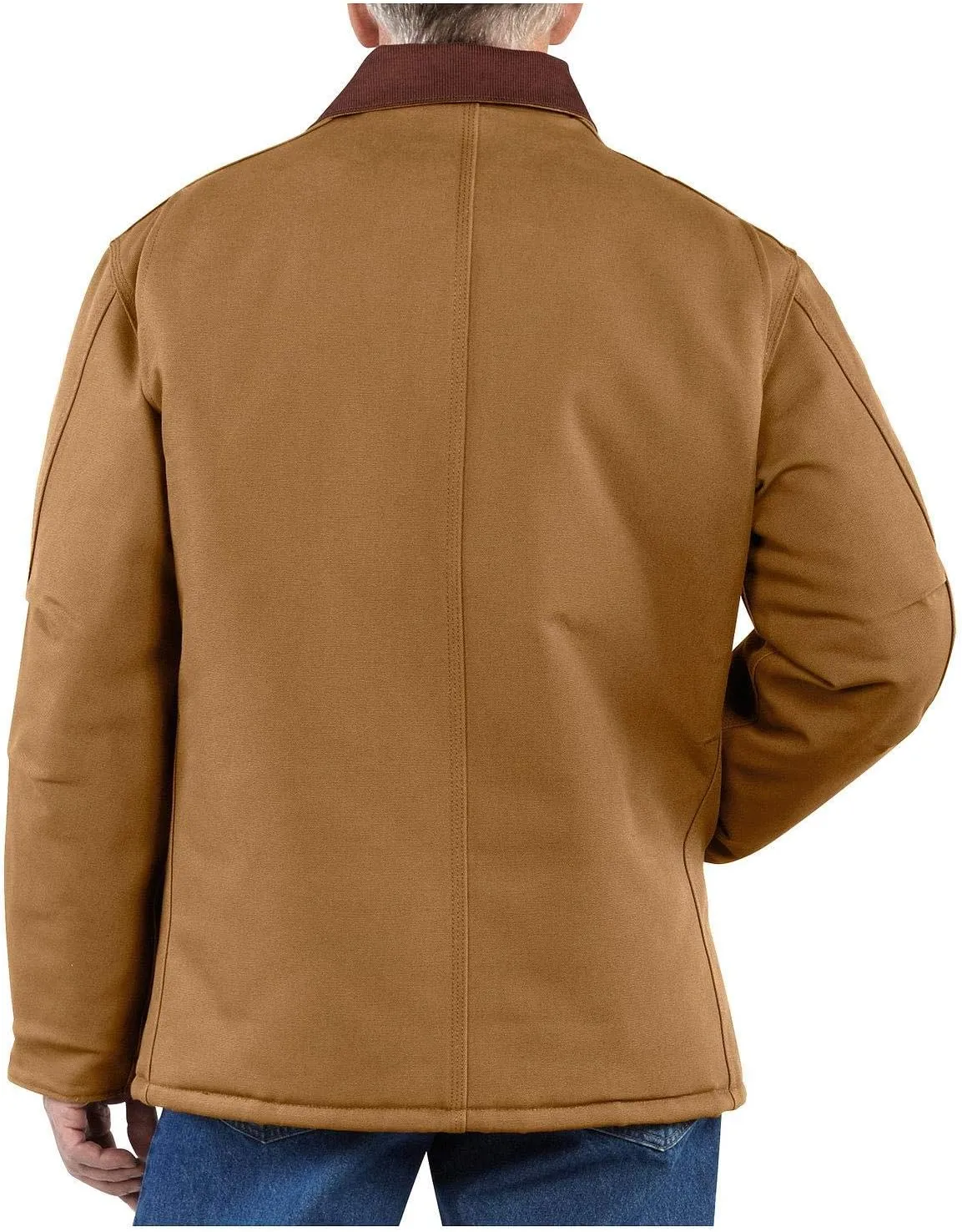 Carhartt Men's Loose Fit Firm Duck Insulated Traditional Coat
