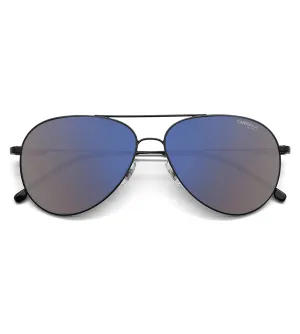 Carrera Unisex Grey-Blue Aviator Sunglasses