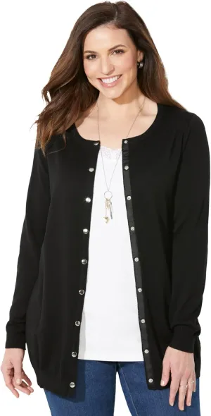 Catherines Women's Plus Size The Timeless Cardigan