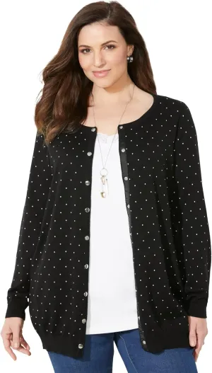 Catherines Women's Plus Size The Timeless Cardigan