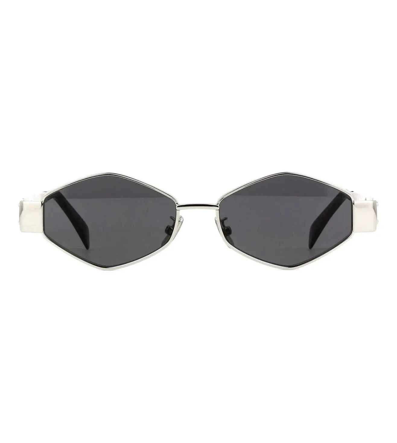Celine Women's Grey Geometric Sunglasses
