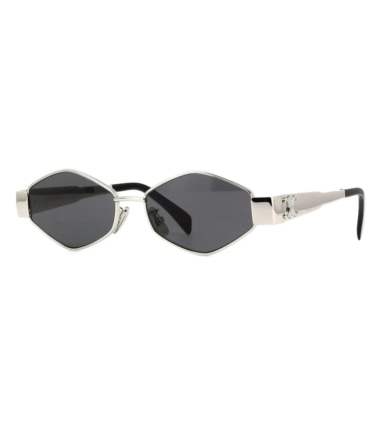 Celine Women's Grey Geometric Sunglasses