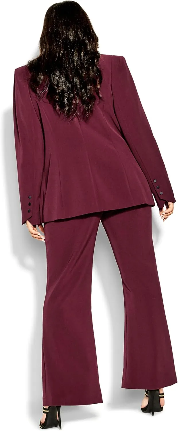 City Chic Women's Plus Size Jacket - Tuxe Luxe