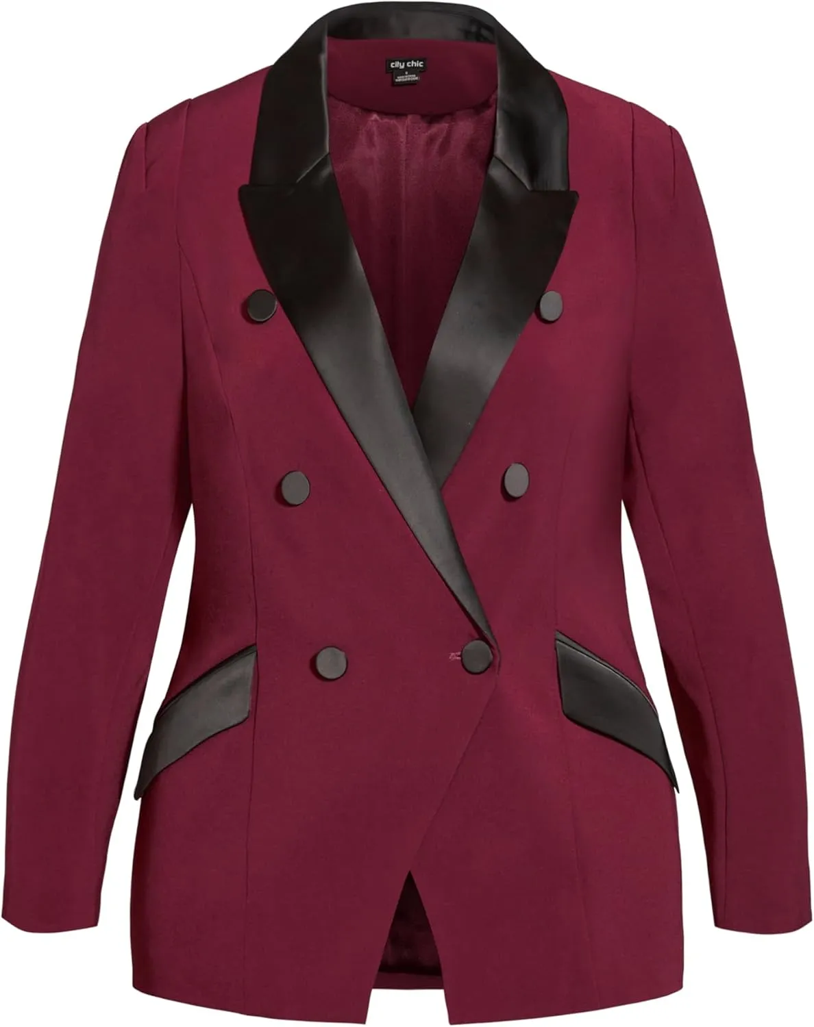 City Chic Women's Plus Size Jacket - Tuxe Luxe