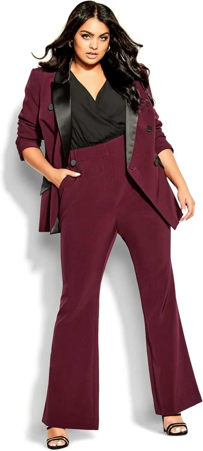 City Chic Women's Plus Size Jacket - Tuxe Luxe