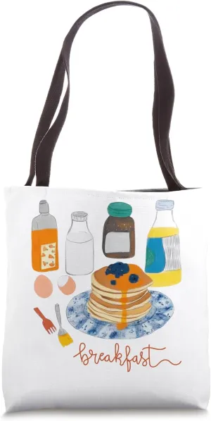 Cottagecore Breakfast Tote Bag