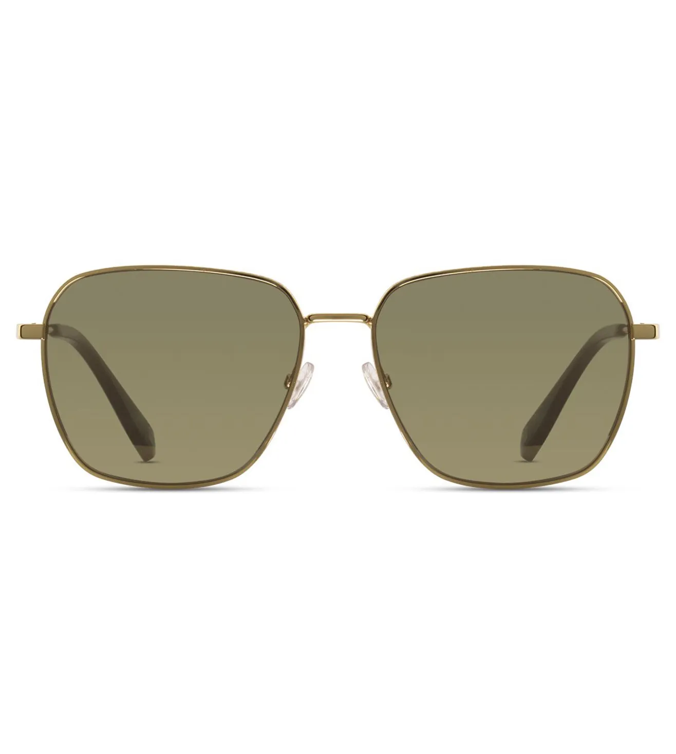 CR7 Men's Gold Square Sunglasses