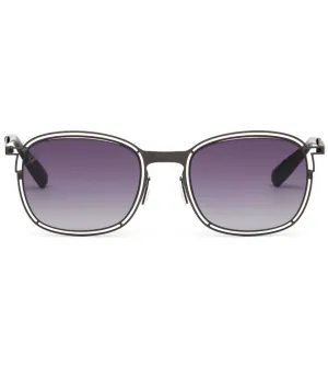 CR7 Unisex Grey Square Sunglasses