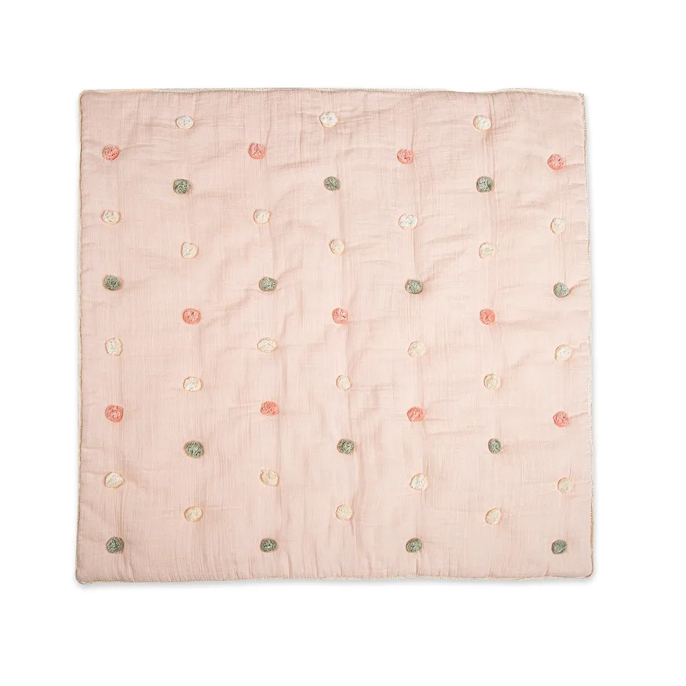 Crane Baby Parker Collection Pom Pom Blanket