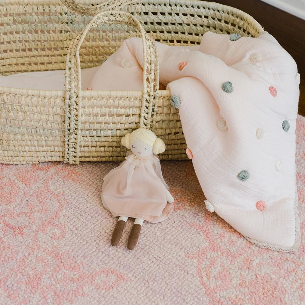 Crane Baby Parker Collection Pom Pom Blanket