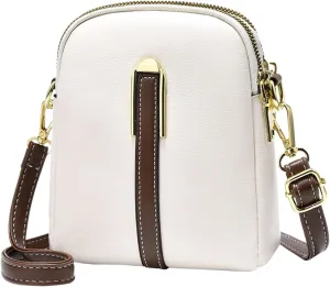 Crossbody Purses New Business Commuteuse Messenger Bag Casual Versatile Adjustable Strap Shoulder Bags (White, One Size)