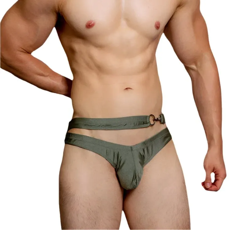 DM Criss Cross Buckle Swim Briefs
