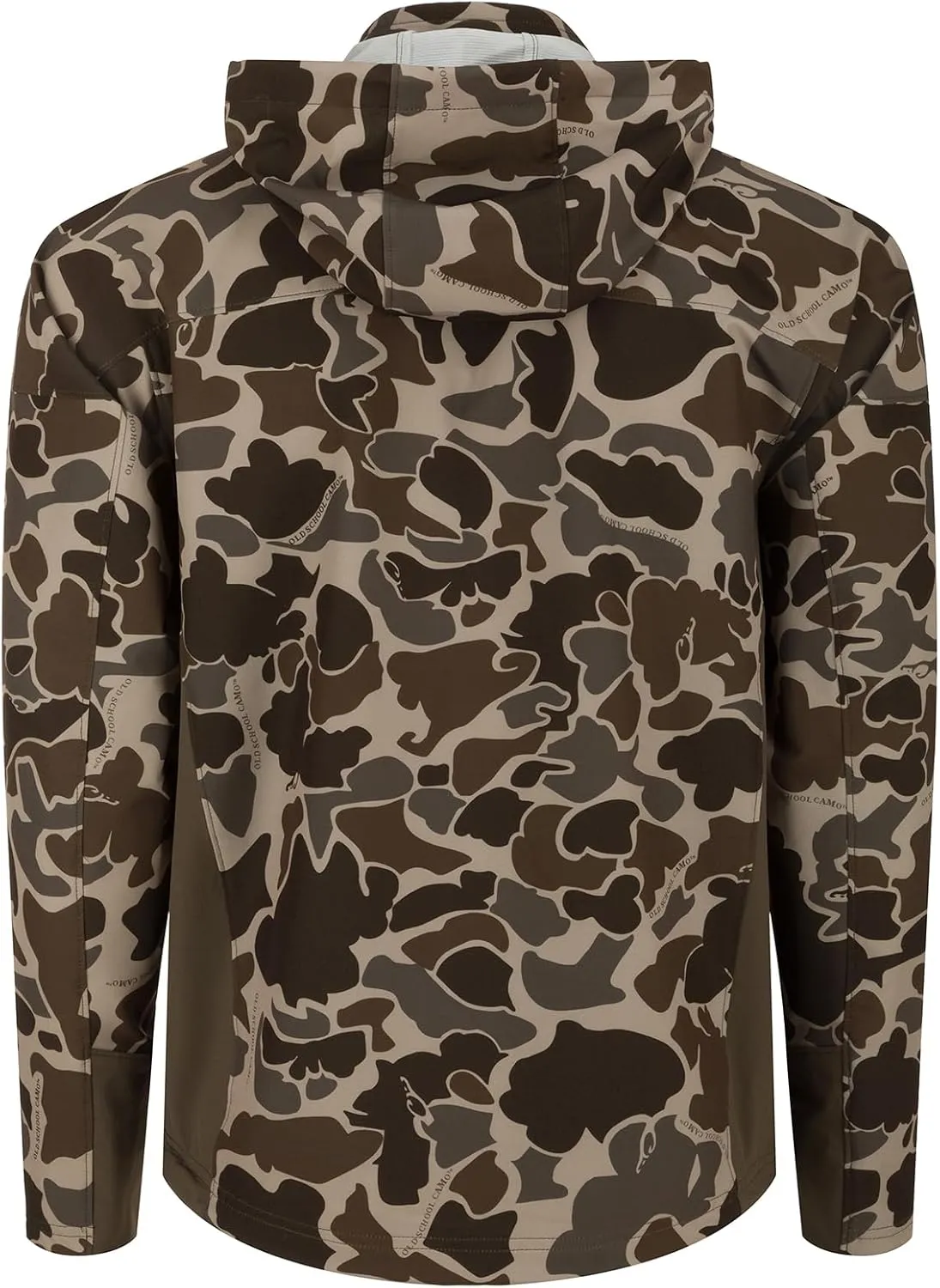 Drake Waterfowl Men's Rain Brake Lightweight Durable Adjustable Stretchy DWR Casual Sports Softshell Hooded Jacket