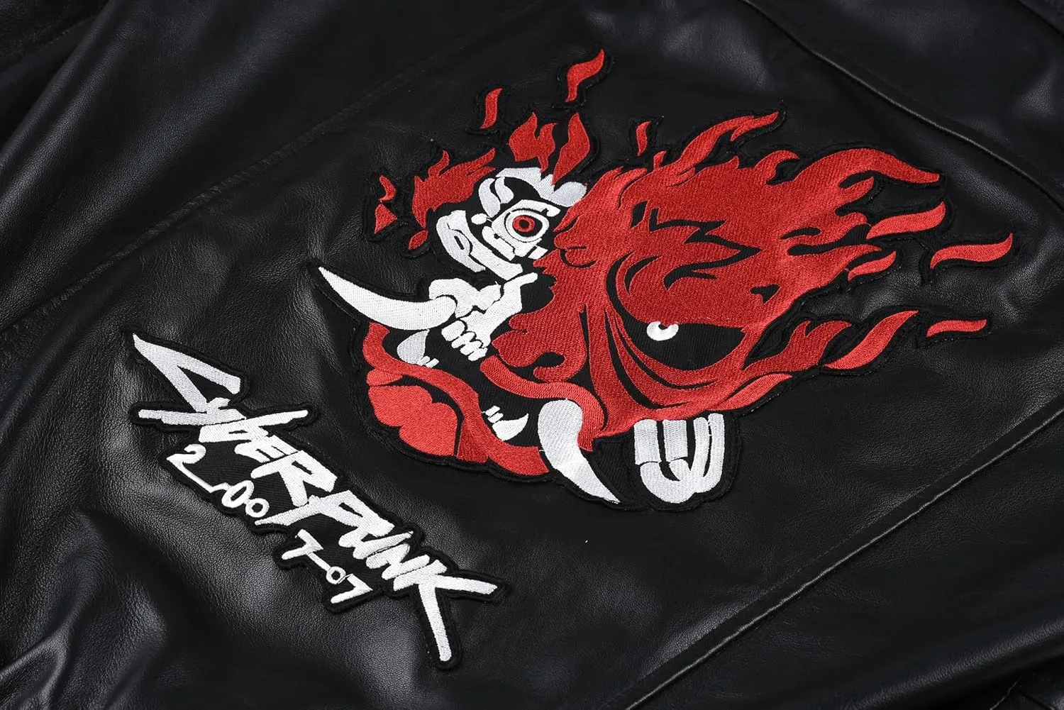 Embrace Cyber-Punk in the Halloween Samurai Black Hooded Gaming 100% real leather Jacket