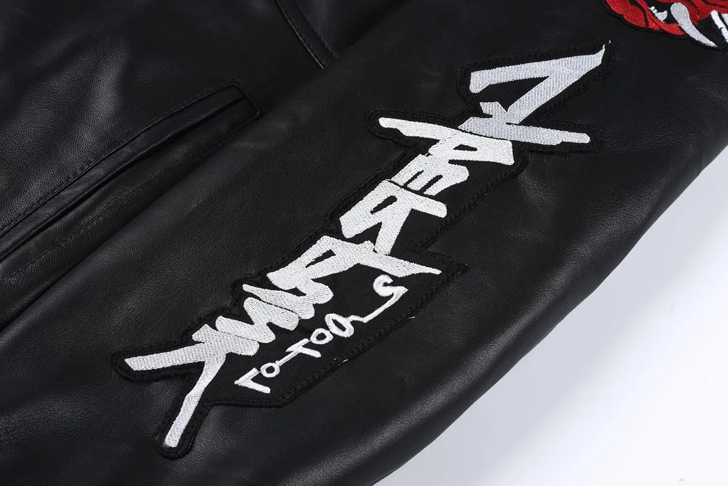 Embrace Cyber-Punk in the Halloween Samurai Black Hooded Gaming 100% real leather Jacket
