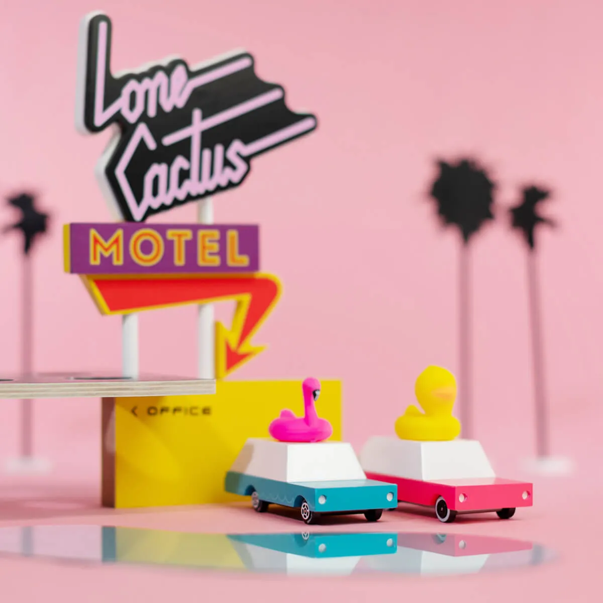 Flamingo Wagon Candycar By Candylab Toys