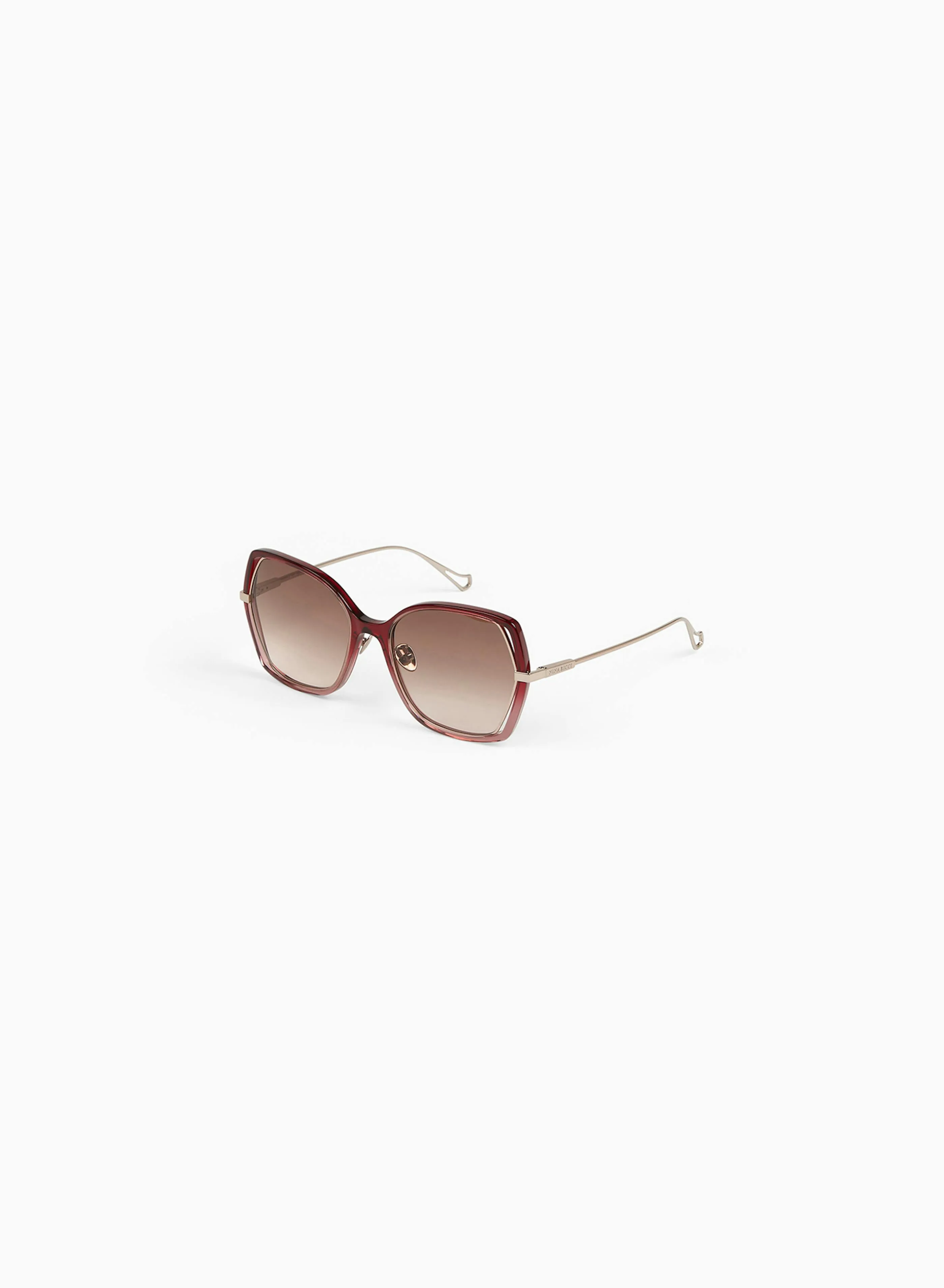 Geometric Sunglasses in Metal