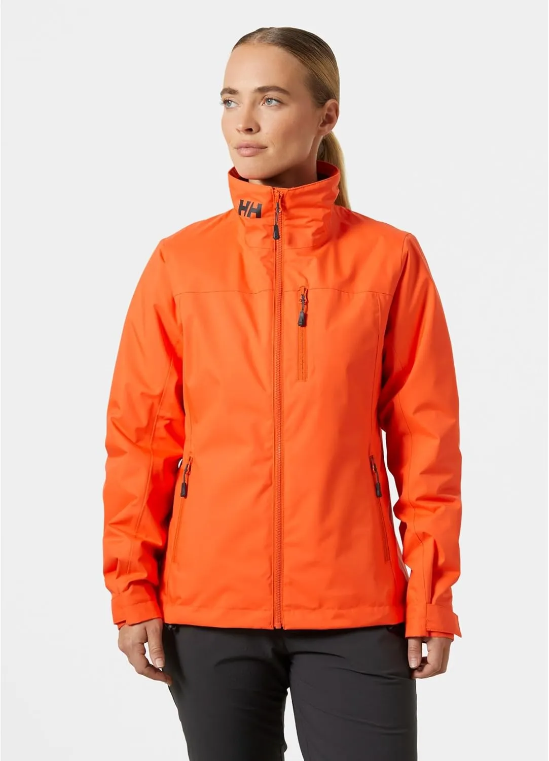 Helly-Hansen Crew Midlayer Jacket 2.0 for Women - Stylish Waterproof Coat with Fleece-Lined Comfort