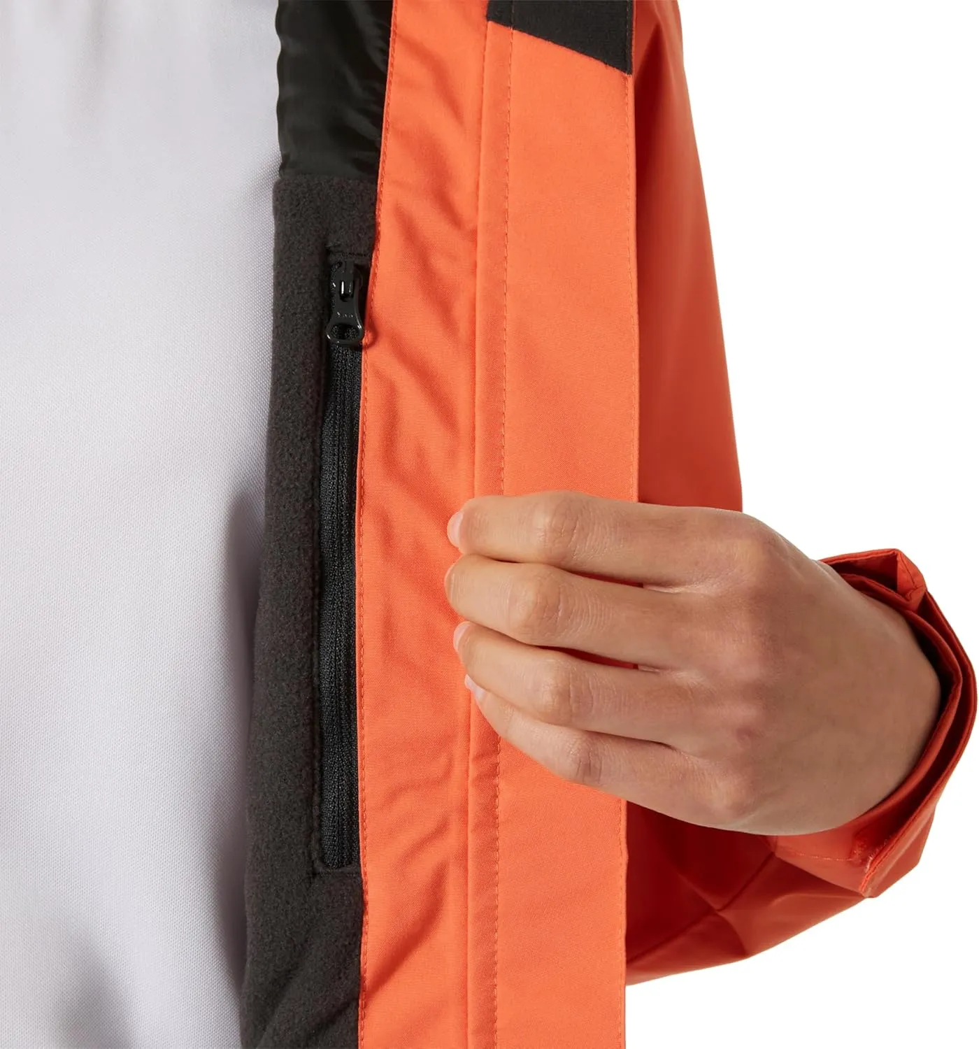 Helly-Hansen Crew Midlayer Jacket 2.0 for Women - Stylish Waterproof Coat with Fleece-Lined Comfort