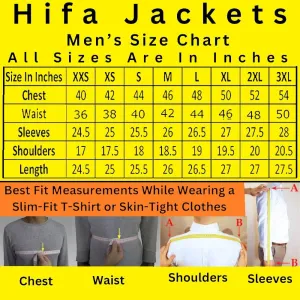 Hifa Men's Black Biker Jean Denim Jacket Motorcycle Style Classic Punk Knight Slim Fit Coat Scratched Zipper Turn-Down Collar