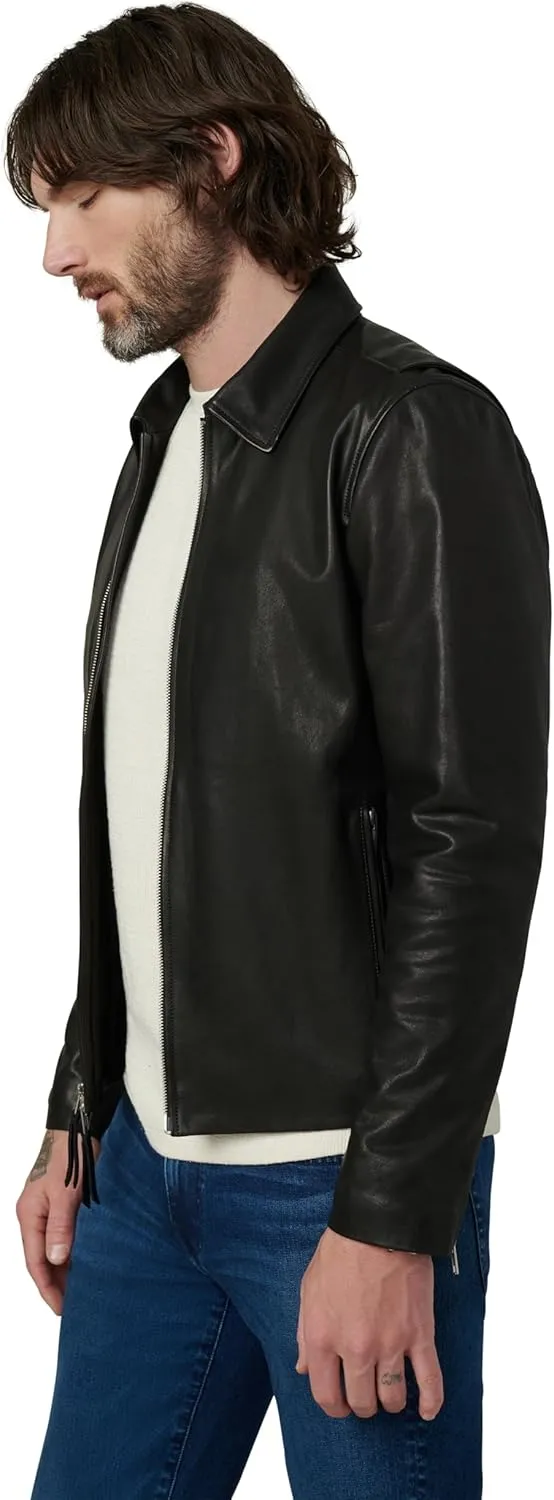 Joe's Men's Refined Leather Moto Jacket