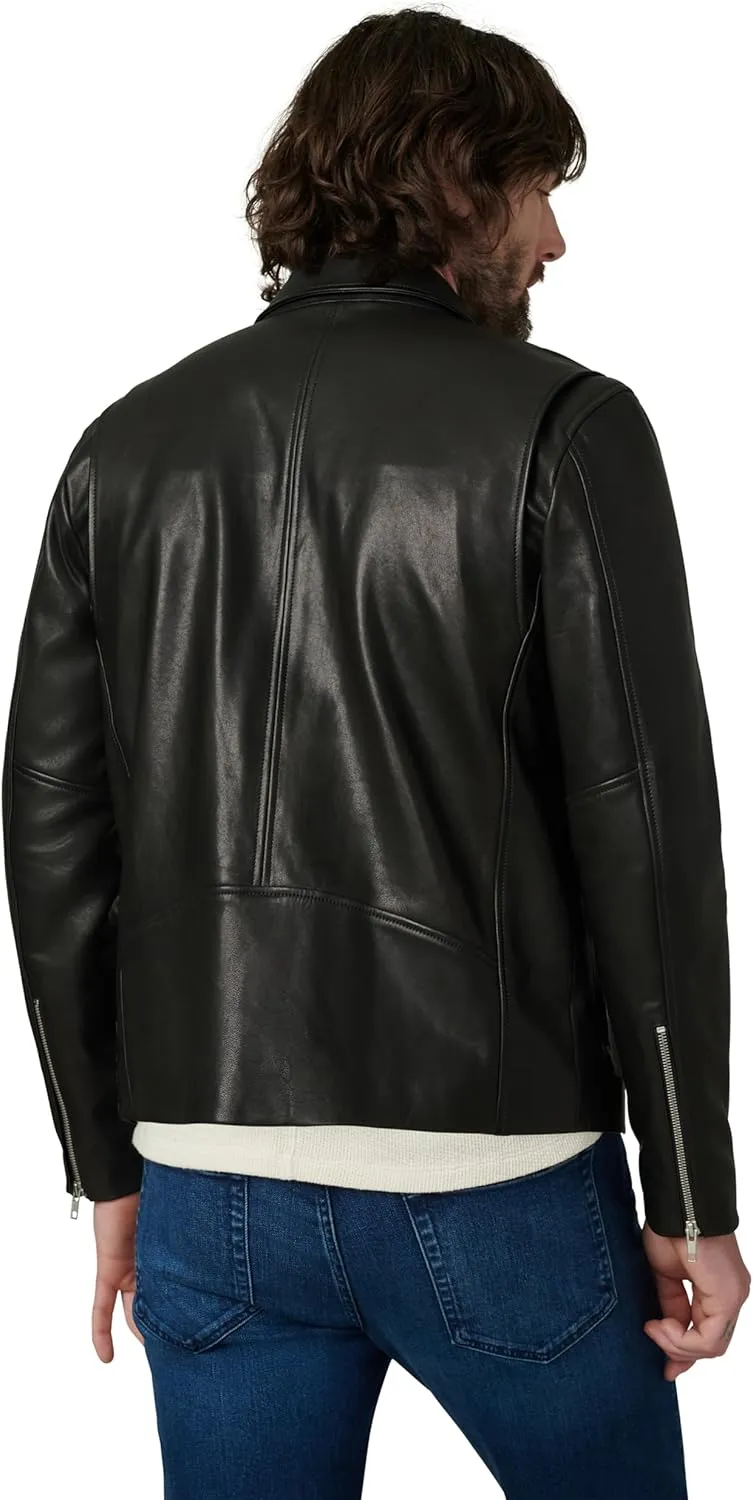 Joe's Men's Refined Leather Moto Jacket