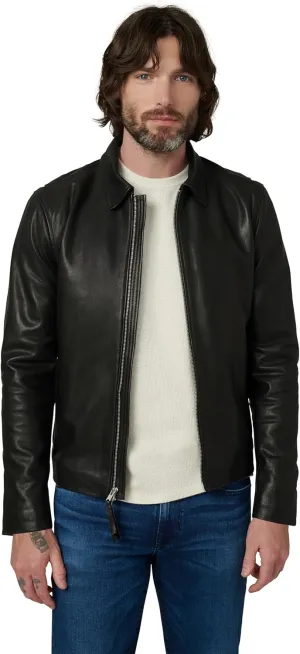 Joe's Men's Refined Leather Moto Jacket