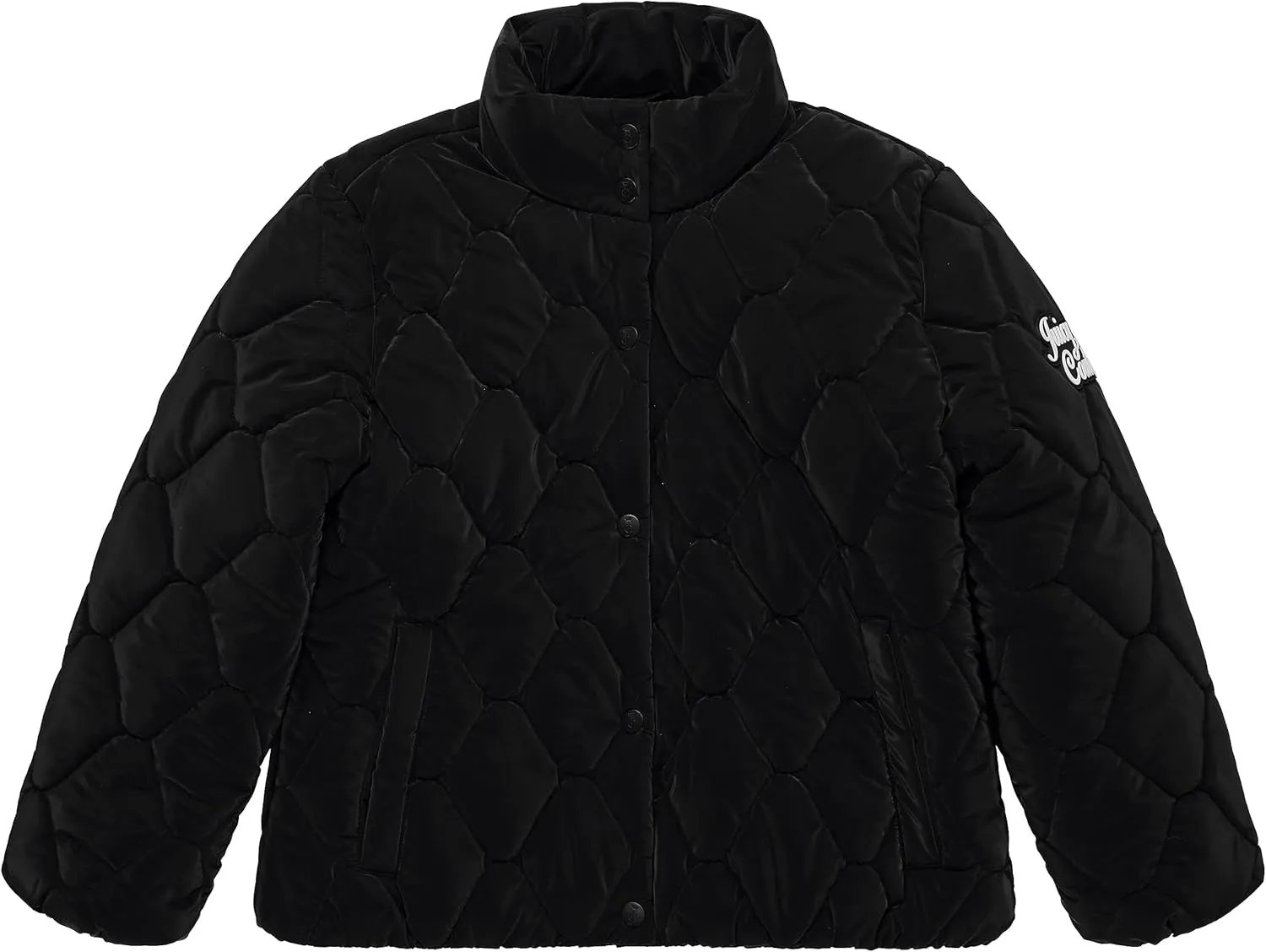 Juicy Couture Girls Coat, Faux Fur Hooded Winter Jacket, Warm Padded Parka Hoodie, Kids Heavyweight Winter Coat