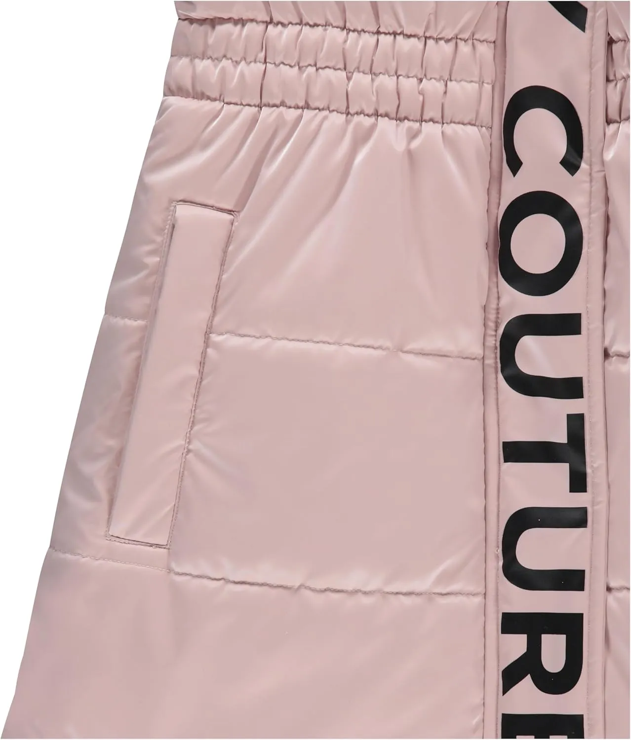 Juicy Couture Girls Coat, Faux Fur Hooded Winter Jacket, Warm Padded Parka Hoodie, Kids Heavyweight Winter Coat