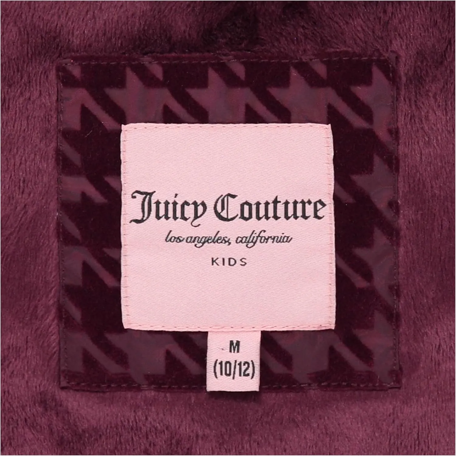Juicy Couture Girls Coat, Faux Fur Hooded Winter Jacket, Warm Padded Parka Hoodie, Kids Heavyweight Winter Coat