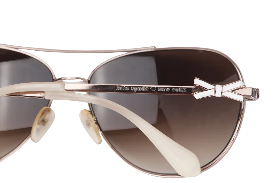 KATE SPADE CIRCE F/S SUNGLASSES  WITH CLOTH & BOX