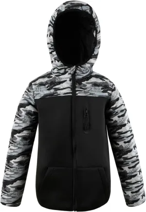 Lansbojun Hooded Puffer Jacket for Boys Lightweight Water-resistant Kids Clothes Winter Coat
