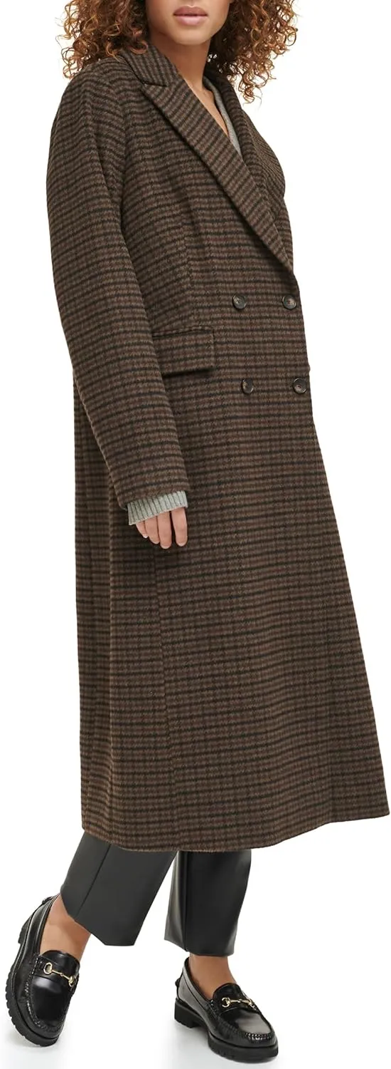 Levi's womens Tea Length Double Breasted Blazer Jacket