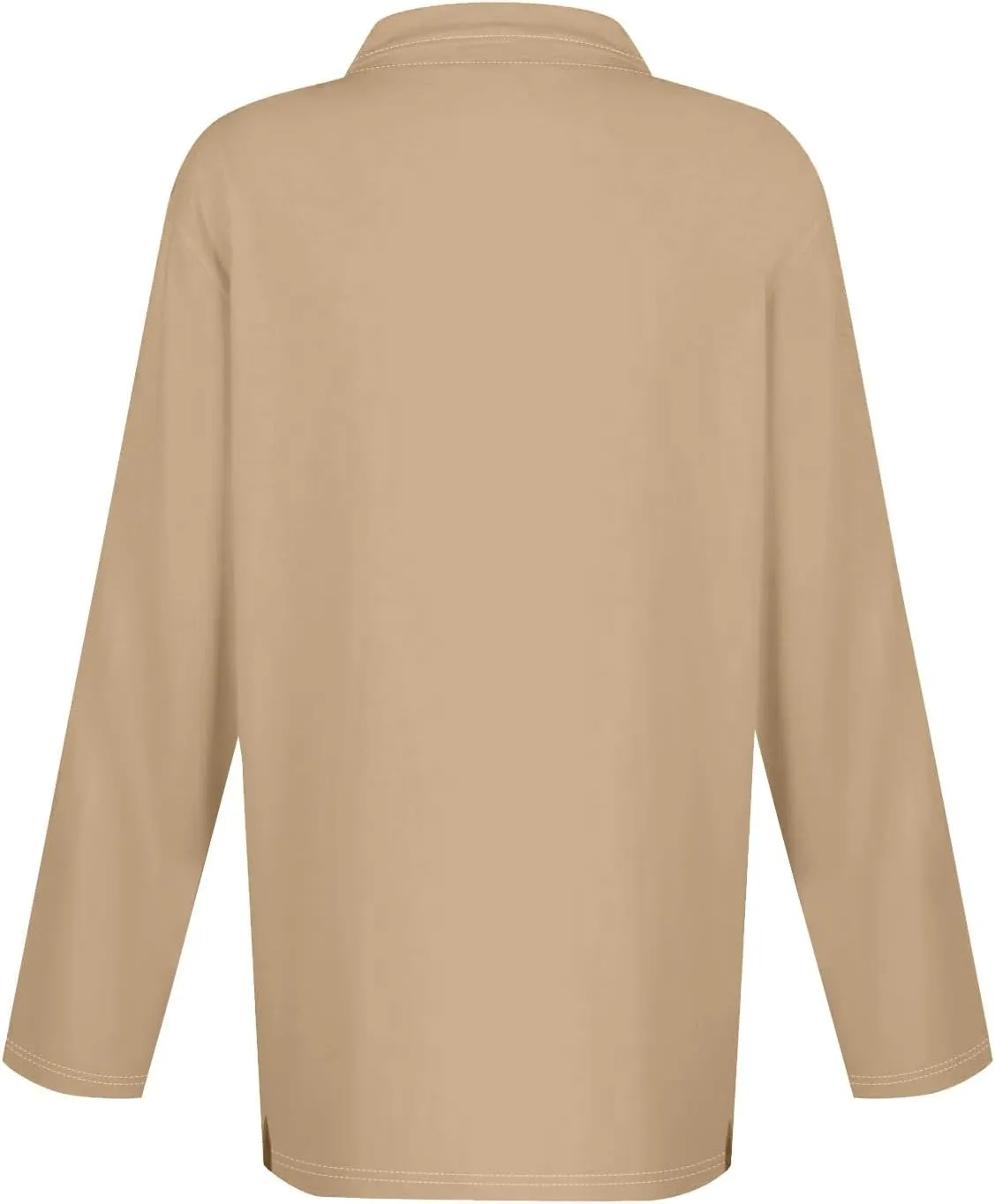 Long Sleeve Work Polo Shirt for Women Quick Dry Athletic Tennis Golf T Shirt Fashion Casual Office Dressy Tunic Tees