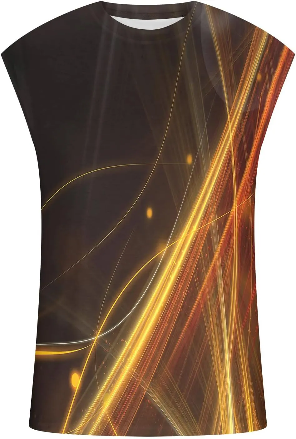 Mens 3D Tank Tops Novelty Graphic Breathable Quick Dry Sleeveless Beach Shirts Workout Bodybuilding T Shirt S-3XL