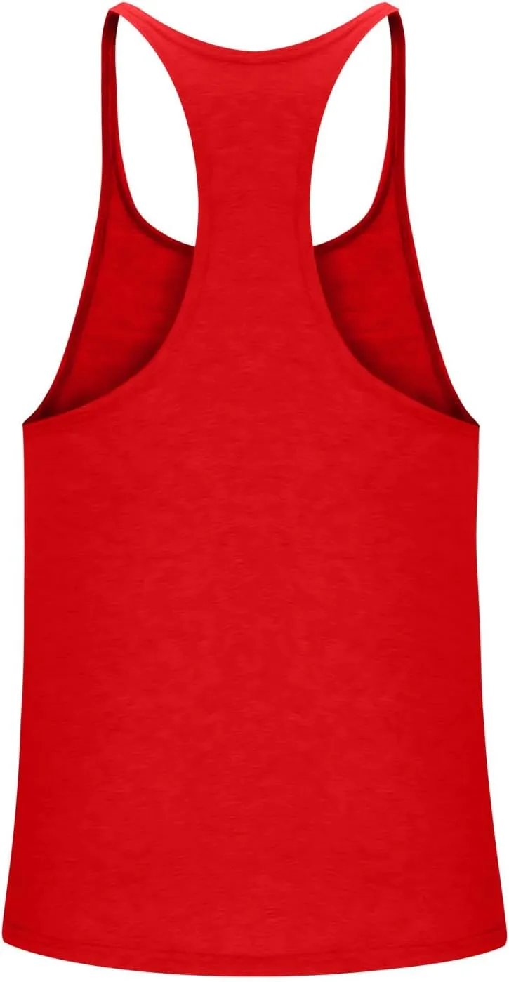 Men's Bodybuilding Stringer Tank Tops Quick Dry Athletic Workout T Shirts Sleeveless Muscle Fitness Tee