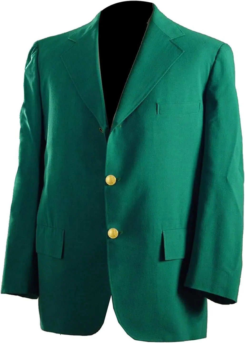 Mens Casual Coat Blazer Slim Fit Traditional Golf Sportswear Masters Green Cotton Jacket