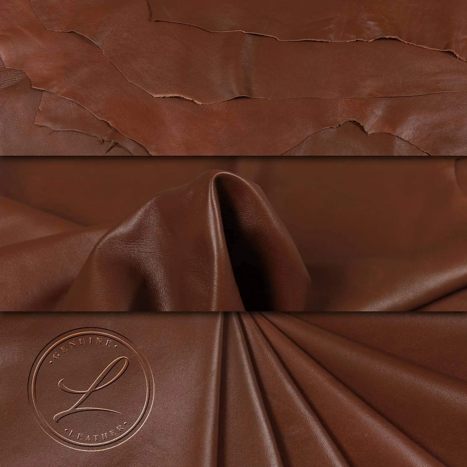 Mens Classic Button-Up Genuine Lambskin Leather 3/4 Lenght Car Coat Jacket