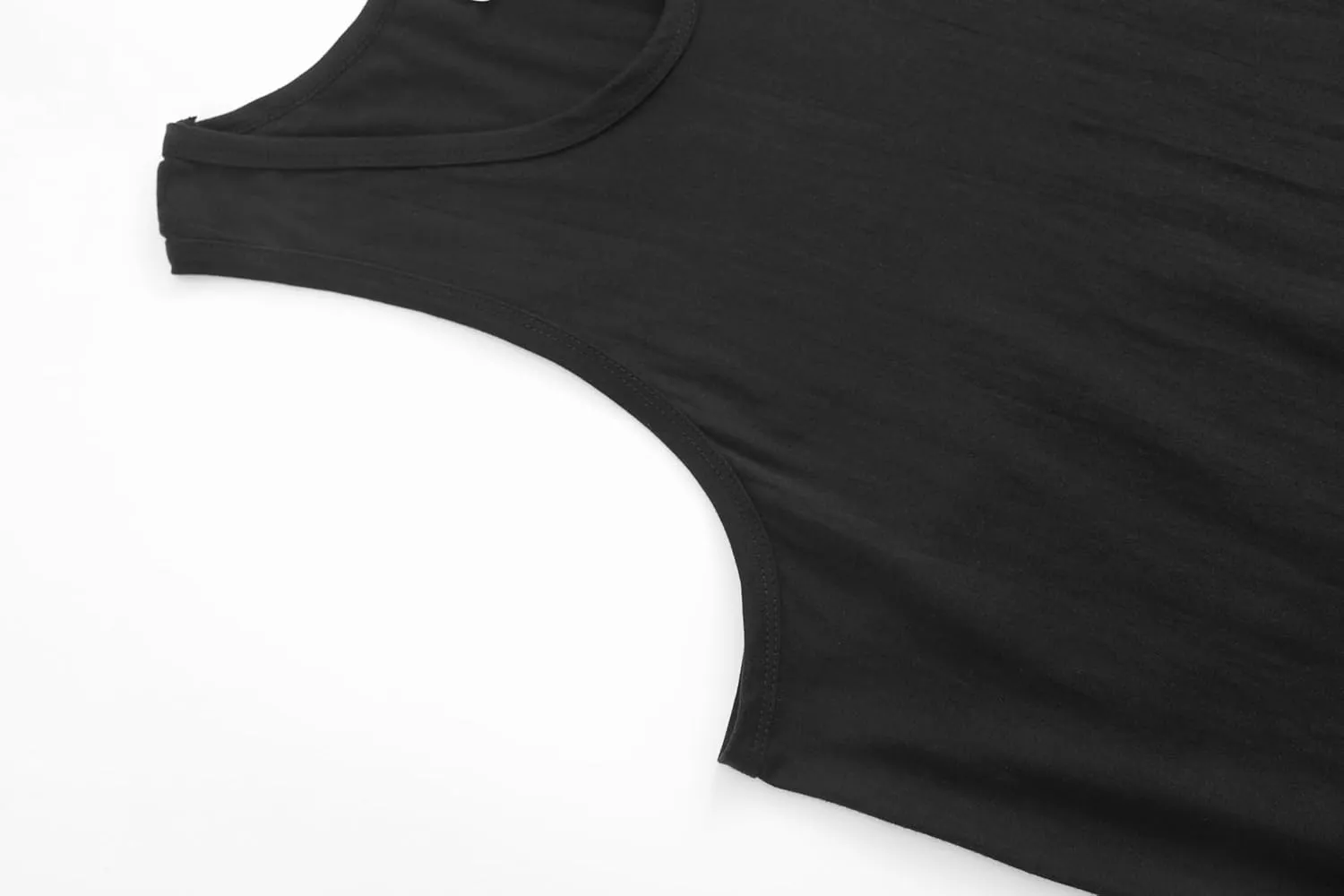 Mens Cotton Tank Tops Breathable Summer Quick Dry Cool Fitness Muscle Basic Sleeveless Shirt