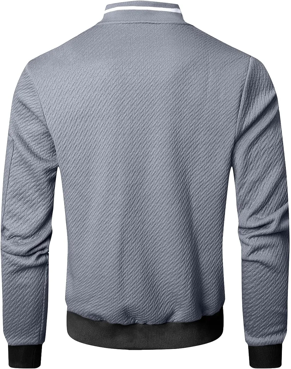 Mens Loose Fit Lightweight Jacket Casual Stylish bomber Jacket