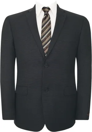Men's Sport Coat Classic Fit 2 Button Checked Blazer Suit Jacket for Daily Casual Wear