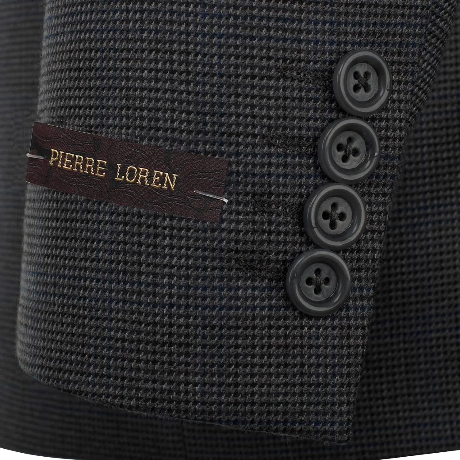 Men's Sport Coat Classic Fit 2 Button Checked Blazer Suit Jacket for Daily Casual Wear