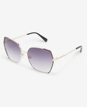 Metal Geometric Sunglasses